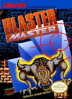 Blaster Master (USA) box cover front